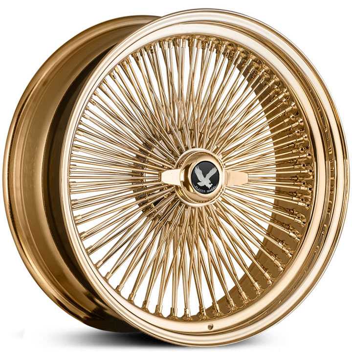 Player Wire 150 Spoke All Gold Three-Wing Cap – Elite Three